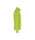 Full zip microfleece jacket Lime
