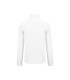 Full zip microfleece jacket White