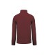 Fleecevest met rits bordeaux