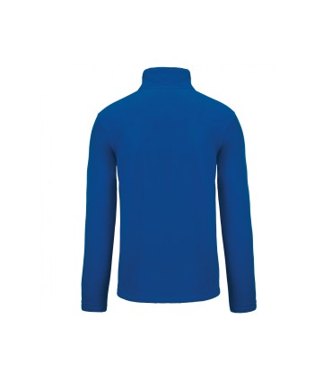 Full zip microfleece jacket royal