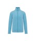 Full zip microfleece jacket cloudyblue heather