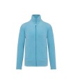 Full zip microfleece jacket cloudyblue heather