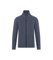Full zip microfleece jacket french navy heather