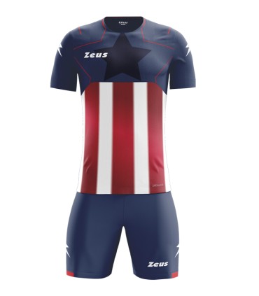 10x Kit Hero Cpt - Navy - Rouge