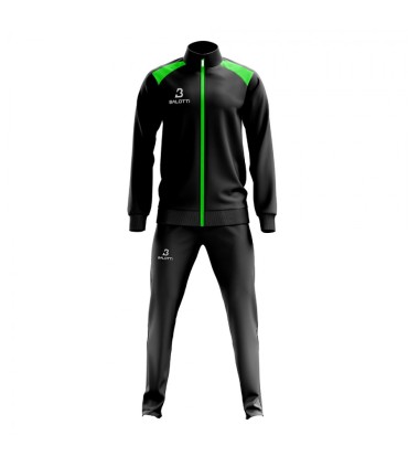 Tracksuit Balotti Phenix Black - Fluor Green