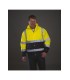 Hi-Vis Two Tone Bomber Jacket yellow - navy