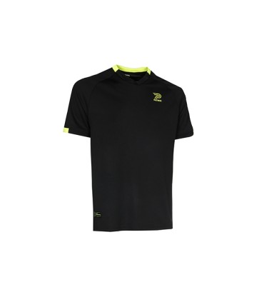 T-shirt training Referee black yellow