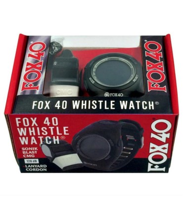 Fox 40 fluitje + horloge