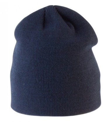 Knitted kids' Beanie navy