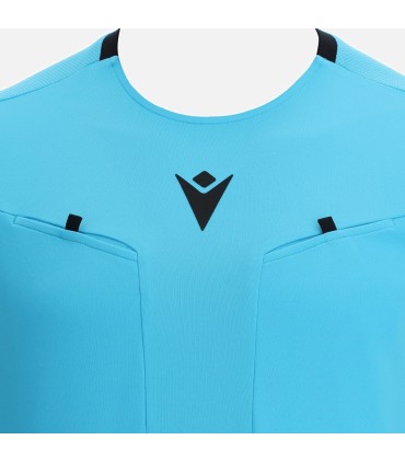 Frisk maillot arbitre bleu Fluo