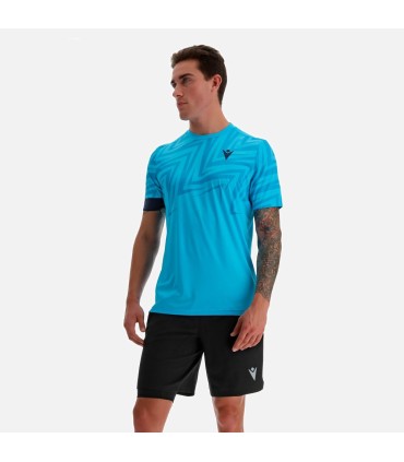 Juan men's padel shirt licht blauw