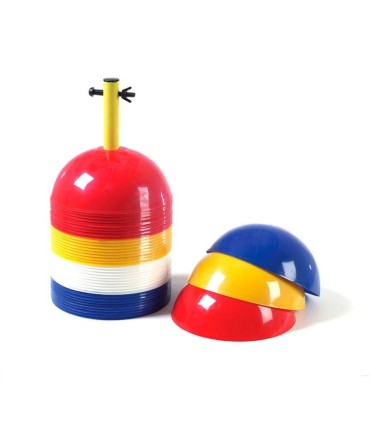 40 Markeerschijven rond - 4 kleuren