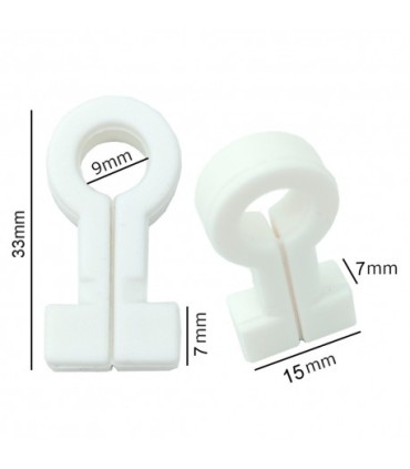 Pack of 10 net hooks for goals