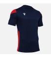 10 x wedstrijdshirts Polis navy - rood