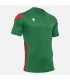 10 x wedstrijdshirts Polis groen - rood