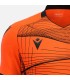 10 x Eco wedstrijdshirts Orange - Zwart
