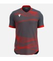 10 x Wyvern Eco maillot Anthracite - Rouge