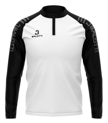 Sweat Balotti Jaguar Blanc - Noir