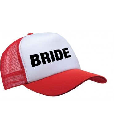 Mesh Cap - 5 Panels : BRIDE