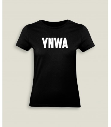 T-Shirt Vrouw Ronde kraag YNWA