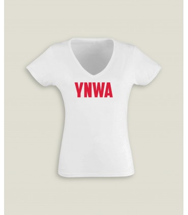 T-Shirt Femme Col-V YNWA