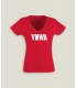 T-Shirt Femme Col-V YNWA