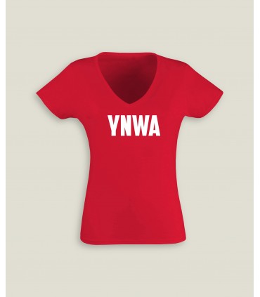 T-Shirt Femme Col-V YNWA