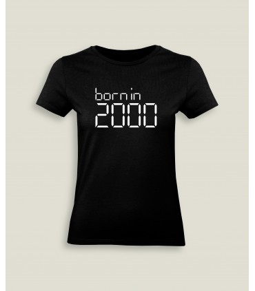 T-Shirt Femme Col rond Born In ...