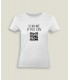 T-Shirt Femme Col rond Scan me if you can