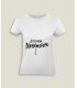 T-Shirt Vrouw Ronde kraag C'est pour...