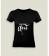T-Shirt Femme Col rond C'est pour...