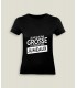 T-Shirt Vrouw Ronde kraag Pas Grosse Jumeaux