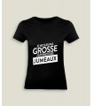 T-Shirt Ladies Round neck Pas Grosse Jumeaux