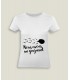 T-Shirt Vrouw Ronde kraag Nous avons un gagnant