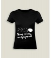 T-Shirt Vrouw Ronde kraag Nous avons un gagnant