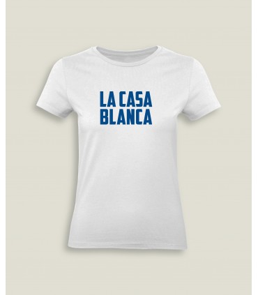 T-Shirt Vrouw Ronde kraag La Casa Blanca