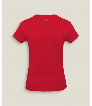 T-Shirt Vrouw Ronde kraag Manchester Is Red