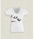 T-Shirt Ladies V-Neck Queen Crown
