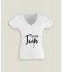 T-Shirt Ladies V-Neck C'est pour...