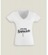 T-Shirt Ladies V-Neck C'est pour...