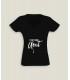 T-Shirt Femme Col-V C'est pour...
