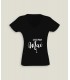 T-Shirt Ladies V-Neck C'est pour...