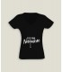 T-Shirt Femme Col-V C'est pour...