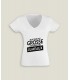 T-Shirt Ladies V-Neck Pas Grosse Jumeaux
