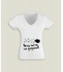 T-Shirt Ladies V-Neck Nous avons un gagnant