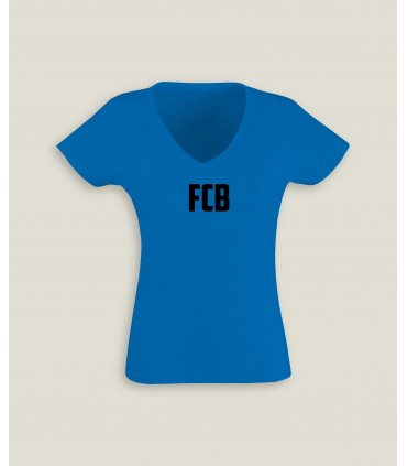 T-Shirt Ladies V-Neck FCB