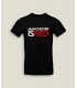 T-Shirt Man Round Neck Manchester is Red