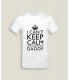 T-Shirt Homme Col Rond Keep Calm Daddy