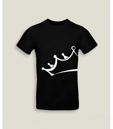 T-Shirt Man Round Neck King Crown