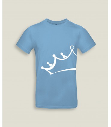 T-Shirt Man Round Neck King Crown